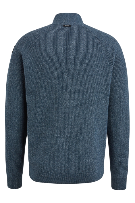 Vanguard half zip collar cotton mouline